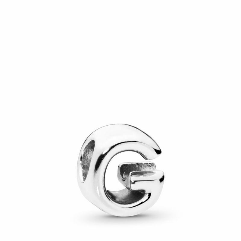 Pandora Letter G Charm NZ, Sterling Silver (184702-USG)